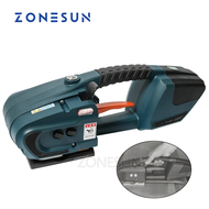 ZONESUN JDC Portable Electric Strapping Machine 13-16mm PET PP Strap Banding Tool Automatic Hot Melt