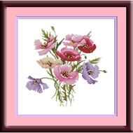 Modern cross stitch package-flower 40154