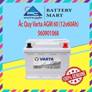 Bình Ắc Quy 12V60Ah Ắc Quy VARTA AGM 60 LN2 560901068