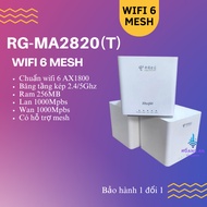 [WiFi Mesh] Ruijie RG-MA2820(T) WiFi transmitter, AX1800, WiFi 6 standard, 2 bands, strong mesh