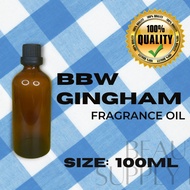 100ml BBW Gingham Fragrance Oil For Perfume Making For Men & Women