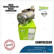 VALEO ORIGINAL NISSAN URVAN E26 NV350 COMPRESSOR 815017