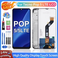 For Tecno Pop 5 / Pop 5 LTE LCD Display BD2 BD3 BD1 BD4 Touch Screen Digitizer Assembly Replacement