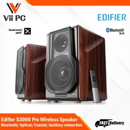 Edifier S3000 Pro Audiophile Active Speakers - Truly Wireless, Bluetooth 5.0 aptX Wireless, USB Audio, 6.5" Woofers