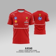 TEXAS Ferrari Scuderia Jersey hp F1 2025 | Dryfit Unisex AJ0340