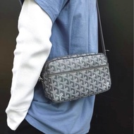 【98新 ✨ 全網最低價！】 Goyard戈雅 Cap-Vert相機包 灰色狗牙紋（下單前先詢問庫存❗️）