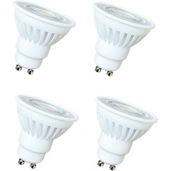 4pcs GU10 LED Concentrating Bulbs, 10W, 1200 Lumens, No Flashing, Energy-Saving LED Bulbs, Equivalen