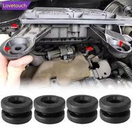 LOVETOUCH 4Pcs Car Air Filter Box Housing Mounting Rubber Grommet Buffer Pads 1623159380 9814411880 
