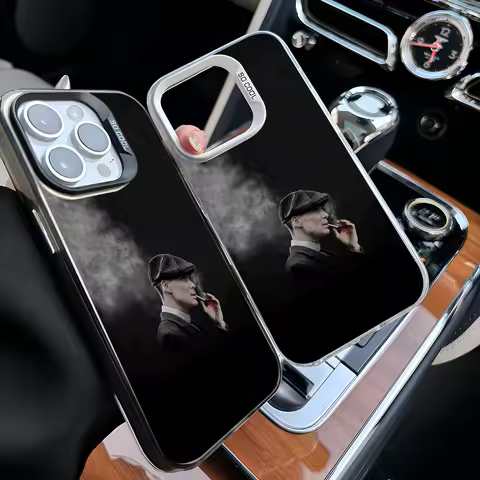 Epc Thomas Shelby Peaky Blinders Phone Case IMD Phone Case For IPhone 16 15 14 13 12 11 Pro Max Plus