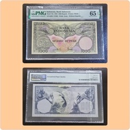 Numismatik Uang Kuno Indonesia 1000 Rupiah seri Bunga&amp;Burung 1959 B007