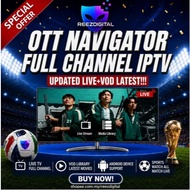 OTT Navigation IPTV TV OTT Player Full Channel