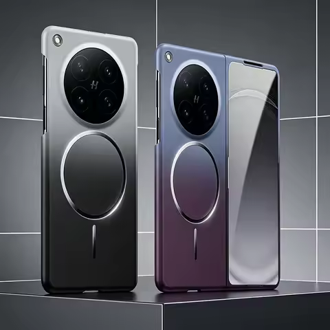 Delicate and Skin-friendly Gradient Strong Magnetic Phone Case For OPPO Find N6 find N5 N3 Slim Prot