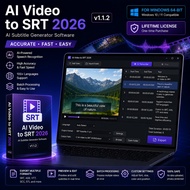AI Video to SRT 2026 v1.1.2 Latest Lifetime For Windows AI Subtitle Generator Software