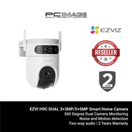EZVIZ H9C DUAL LENSE SMART HOME CAMERA /3+3MP OR 5+5MP 2 YW