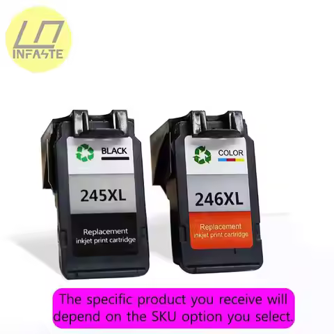 High Capacity PG-245 CL-246 Ink Cartridge for Canon PIXMA iP2820 MG2420 MG3020 MG2920 MG2924 TS302 T