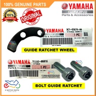 135LC BOLT GUIDE RATCHET FZ KICK STARTER STOPPER FZ150 Y15 [100% ORIGINAL YAMAHA] - 3C1-E5674-00 913
