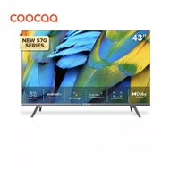 COOCAA LED TV 43 INCH - ANDROID 11.0 - Digital TV - 2.4G/5G WIFI (Coocaa 43S7G)