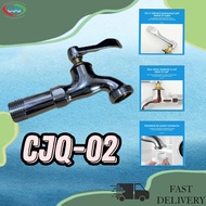 High Quality SUS304 Stainless Cold Tap Wall Faucet Washing Machine Faucet Stainless Heavy Duty