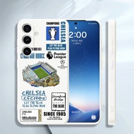 Manchester City Samsung S24 Ultra Phone Case Football Design Compatible with Galaxy S23+ A55 A54 A53