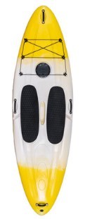 New one man Solid SUP board stand up board+ Paddle 單人直立板站立板 免充氣