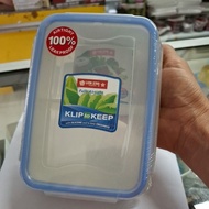 KP-31 Clip to Keep 1201 + divider, Capacity 700ml, 180x130x55 mm, Can be heated in microwave, Foodgr
