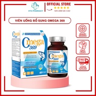 Omega 369 Supplement Pills Support Improved Vision, Reduce Dry Eyes and Risk of Macular Degeneration