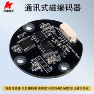 High Precision 14-Digit Motor Encoder RS485 MODBUS Communication Angle Sensor Magnetic Encoder