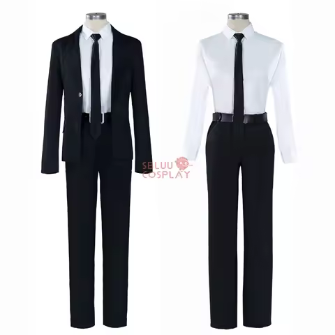 SBluuCosplay Angel Devil Hayakawa Aki Cosplay Higashiyama Kobeni Himeno Denji Costume Halloween Outf
