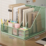 Office Desk Bookshelf File Frame Metal File Rack Iron Book Storage Rack Book Stand File Rack