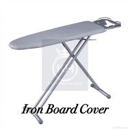 Iron Board Cover Sarung Papan Iron Alas Iron Board Fitted Silver Normal