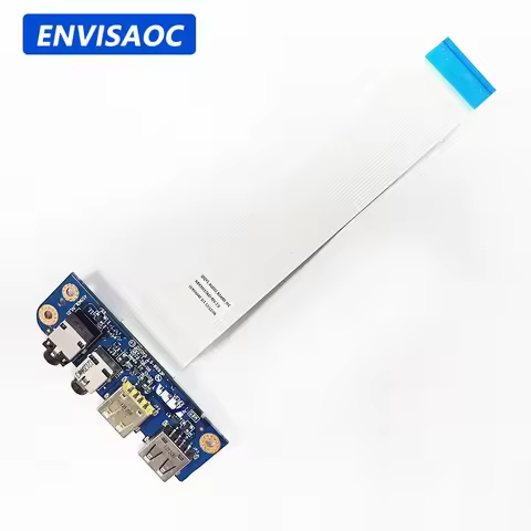 For Lenovo IdeaPad Y400 Y400N Y410P Y430P Laptop IO Audio Headphone USB Jack Board QIQY5 LS-8693P NS