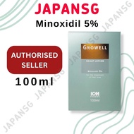 Growell Minoxidil 5% Scalp Lotion 100mL (alt Regro)