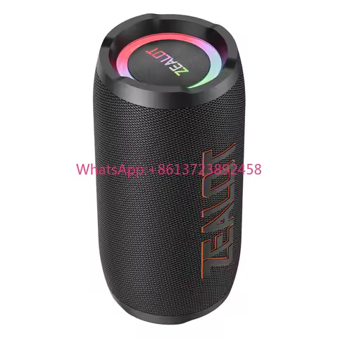 Manufacturer ZEALOT S76 High Quality Portable Wireless Speaker Waterproof Speaker Party Speaker Camp