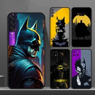 Phone Case Batman Samsung S20 S21 S20 Fe S21 Fe S20 Plus S21 Plus S20 Lite S21 Uitra S20 Ultra Black Case