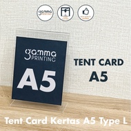 Acrylic Brochure Holder L A5 Acrylic Tent Card Holder