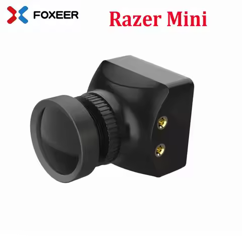 Foxeer Razer Mini HD 5MP 2.1mm M12 Lens 1200TVL Standard FPV Camera NTSC PAL Switchable 4ms Latency 