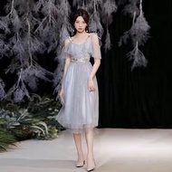 Slim Elegant Bridesmaid Dress