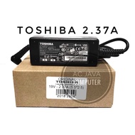 Toshiba T215D T235 T235D Z830 Z930 19V 2.37A Laptop Charger Adapter (5.5X2.5mm)