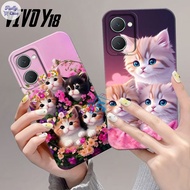 [SHARK CASE] Softcase VIVO Y18 4G 2024 NEWEST Anabul Cat Motif - Vivo Y18 Casing - Vivo Y18 Case - V