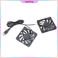 Star USB 5V 0 21A Double Cooling Fan For Printers PC CPU Case Low Noise Airflows