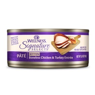 Wellness Core Signature Selects Pate Boneless Chicken & Turkey Kitten Grain-Free Canned Cat Food 5.3
