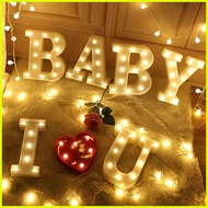 ▽ ➵ ∳ 3D Led Letter Light Name Letter Standee Lettering Name for Backdrop Birthday Decoration Party
