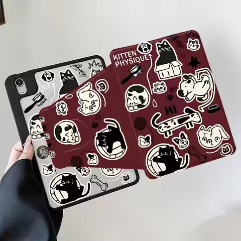 360° Rotating Flip Book Case for Xiaomi Pad 5/6/7 11 SE 11 Redmi K Pad 8.8 SE 8.7 Pro/Pro2 12.1 Xiao