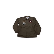 Vanson 885V354 USA Custom Coach Jacket (JP, Alphabet, L, Black/Brown)