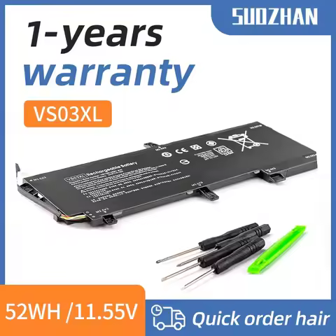 SUOZHAN VS03XL Laptop Battery for HP Envy 15-AS 15-AS014WM 849047-541 HSTNN-UB6Y 849047-541 849313-8