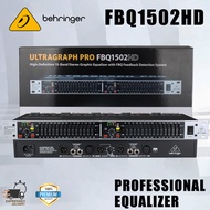 BEHRINGER FBQ1502HD 15 Section stereo graphic equalizer the frequency of mono ultra-bass output can 