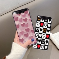 Wavy heart Samsung a80 phone case