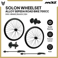 Mxl Solon 700C Discbrake Roadbike Wheelset Strong and Durable
