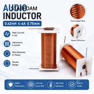 STABFOAM Speaker Crossover Inductor Coil, Pure Copper 0.62MH Audio Inductor Coil, Durable 0.75mm 4-6