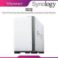 SYNOLOGY DS223J NAS DISKSTATION 2-BAYS NAS WITH QUAD CORE PROCESSOR | DATA BACKUP HOME CLOUD  STORAG